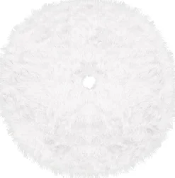 springos Kerstboomrok | Kerstboomkleed | Kerstboomversiering | 115 Cm | Wit Sale