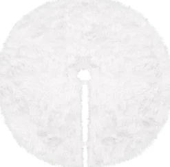 springos Kerstboomrok | Kerstboomkleed | Kerstboomversiering | 115 Cm | Wit Sale