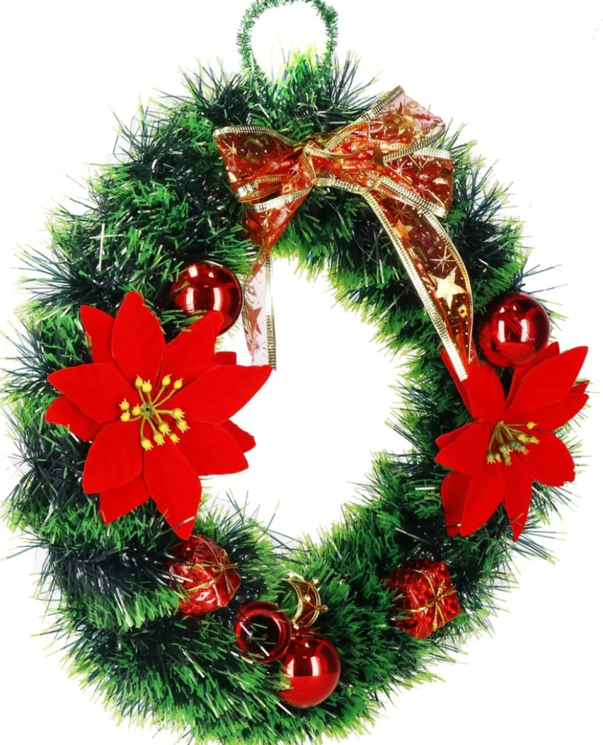 springos Kerstkransen> Kerstkrans - Kerst Decoratie - 35 Cm