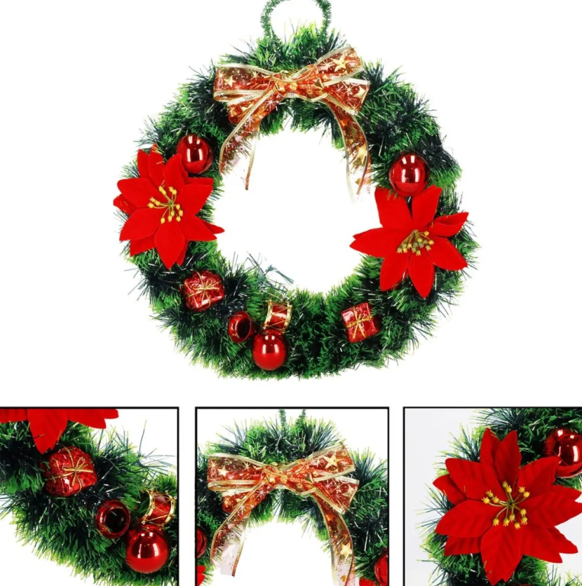 springos Kerstkransen> Kerstkrans - Kerst Decoratie - 35 Cm