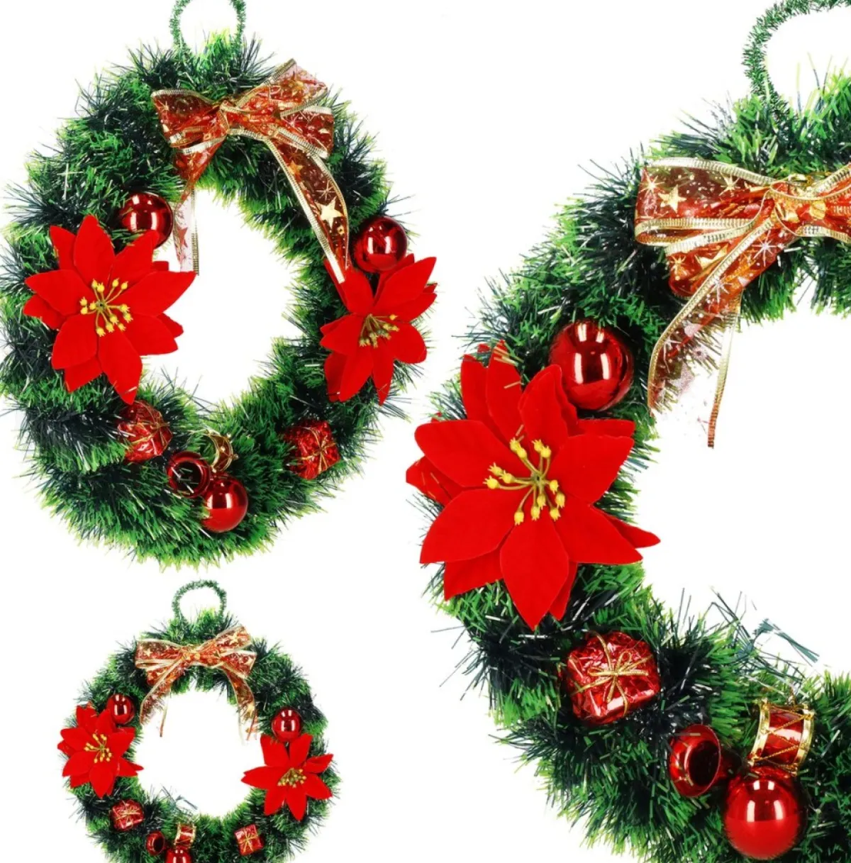 springos Kerstkransen> Kerstkrans - Kerst Decoratie - 35 Cm