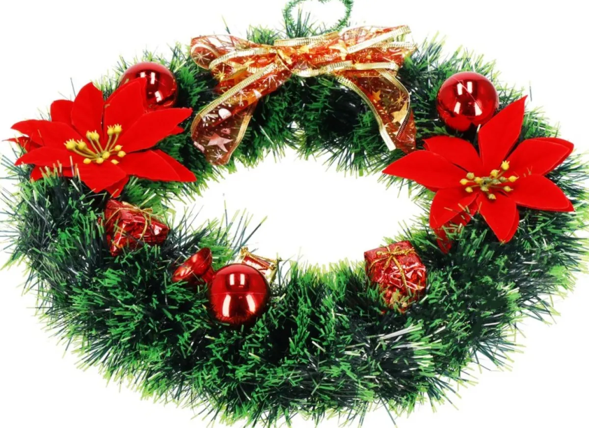 springos Kerstkransen> Kerstkrans - Kerst Decoratie - 35 Cm