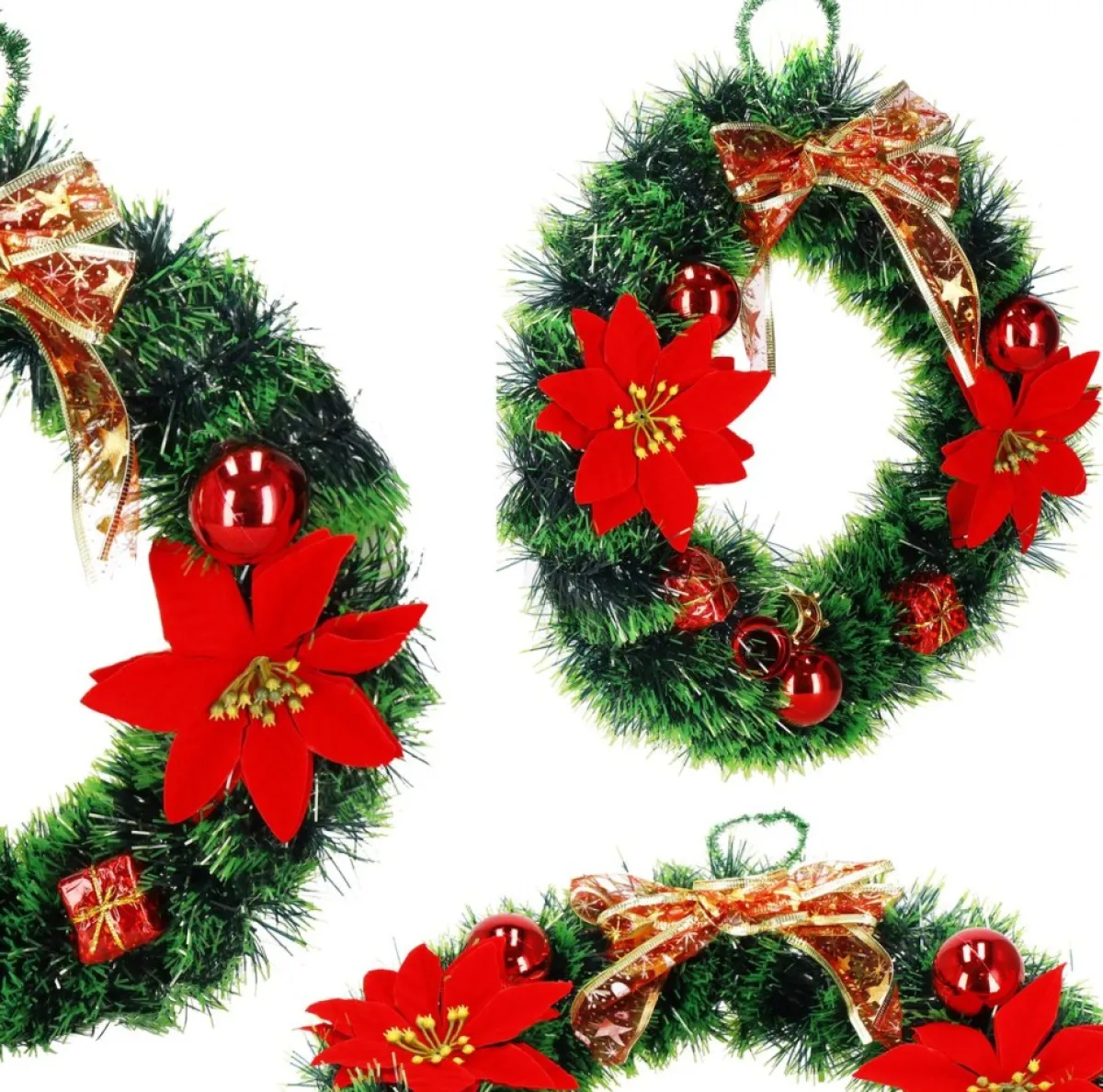 springos Kerstkransen> Kerstkrans - Kerst Decoratie - 35 Cm