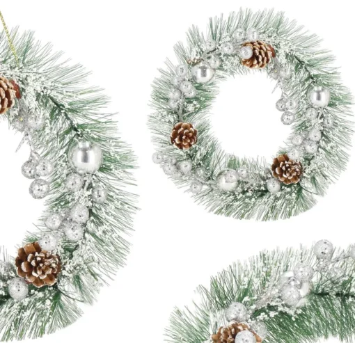 springos Kerstkransen> Kerstkrans - Kerst Decoratie - 24 Cm