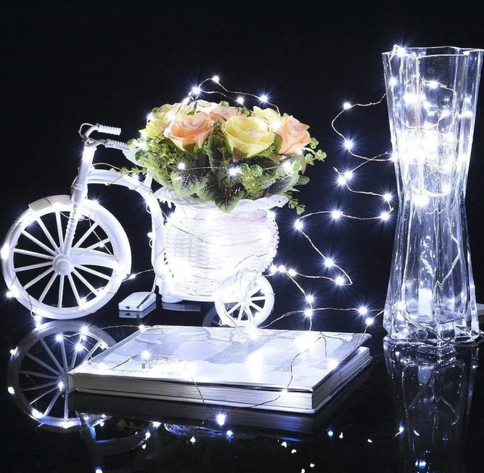 springos Kerstverlichting | Binnen & Buiten | 30 M + 3 M Snoer | 300 Led | Inclusief Afstandsbediening | Koud Wit Outlet