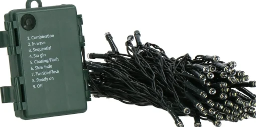 springos Kerstverlichting | 10,5 M | Batterij | 100 Led | Warm Wit Best Sale