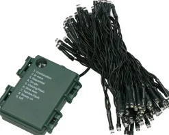 springos Kerstverlichting | 10,5 M | Batterij | 100 Led | Koel Wit Store