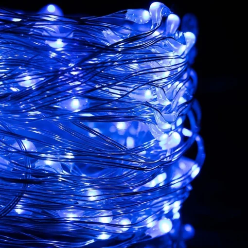 springos Kerstverlichting | Binnen & Buiten | 30 M + 3 M Snoer | 300 Led | Inclusief Afstandsbediening | Blauw Store