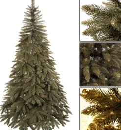 springos Kunstkerstboom | Caucasian Spruce | 150 Cm | Zonder Verlichting Outlet