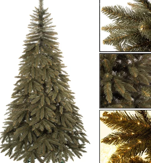 springos Kunstkerstboom | Caucasian Spruce | 150 Cm | Zonder Verlichting Outlet