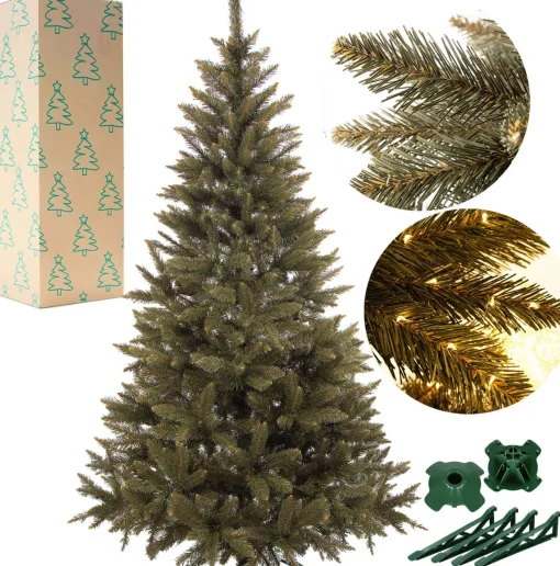 springos Kunstkerstboom | Caucasian Spruce | 250 Cm | Zonder Verlichting Cheap