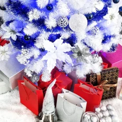 springos Kunstkerstboom | White Fir | Zonder Verlichting | Wit | 150 Cm Hot