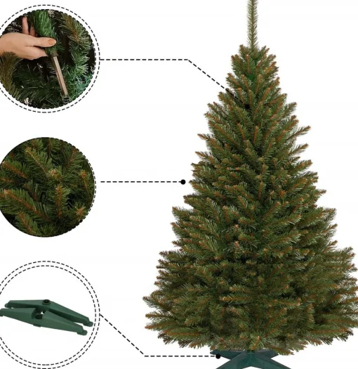 springos Kunstkerstboom | Mountain Spruce | 220 Cm | Zonder Verlichting Outlet