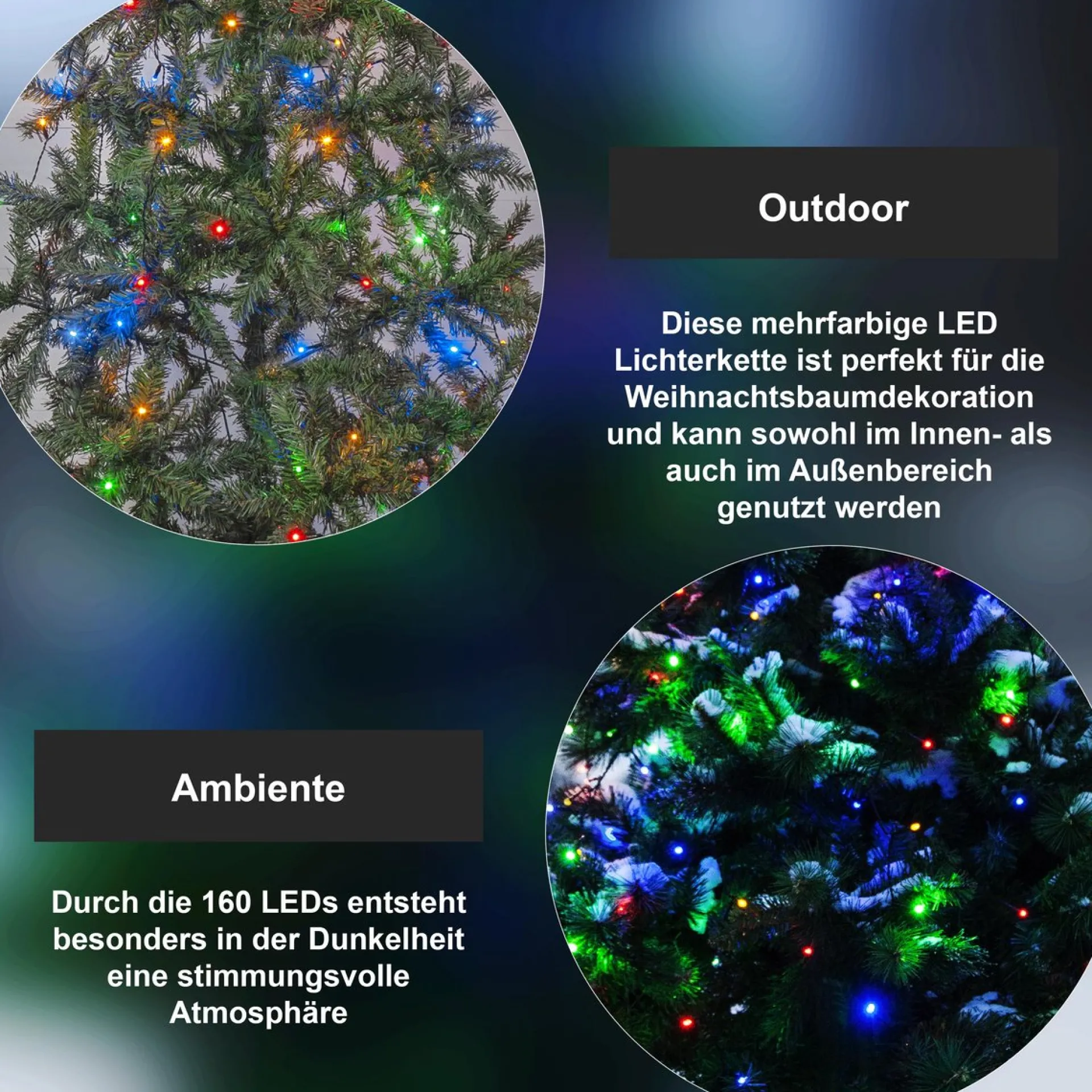 Star Trading Led-Boomjaslichtketting 'series Led', Veelkleurig, 2M Sale