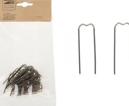 Merkloos Kerststukjes>Steekkrammen Klemmen - 50 Stuks - 1-4 Cm - Krammen/Patentkrammen
