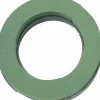 Merkloos Kerststukjes>Steekschuim Nat Ring O25Cm Verpakt