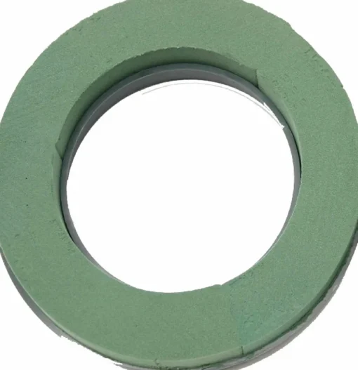Merkloos Kerststukjes>Steekschuim Nat Ring O25Cm Verpakt
