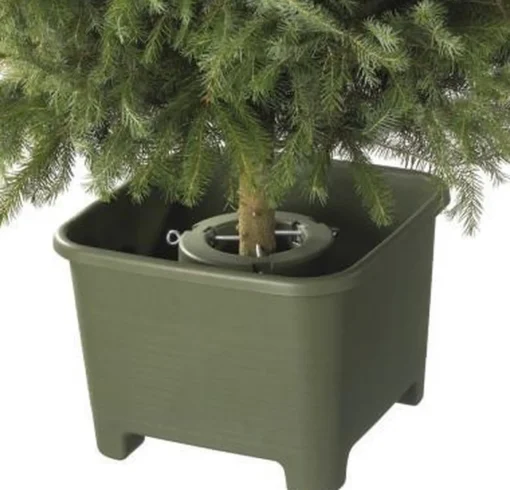 SUNWARE, cadeau Sunware Kerstboomvoet - 40X40 Cm - Groen Best Sale