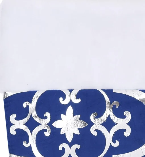 The Living Store Kerstboomrok Luxe Met Sok 122 Cm Stof Kerstboomrok Blauw Clearance