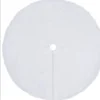The Living Store Kerstboomrok - Wit 90 Cm - 360 G/M² Kunstbont Met Nonwoven Achterkant Cheap