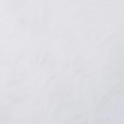 The Living Store Kerstboomrok - Wit 90 Cm - 360 G/M² Kunstbont Met Nonwoven Achterkant Cheap