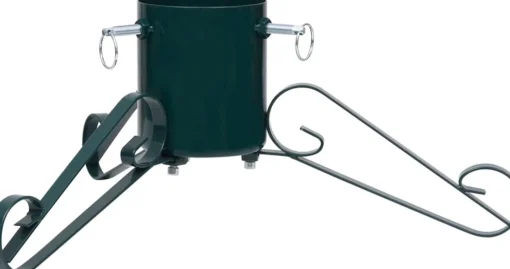 The Living Store Kerstboomstandaard - Metaal - 58X58X21 Cm - Groen Outlet