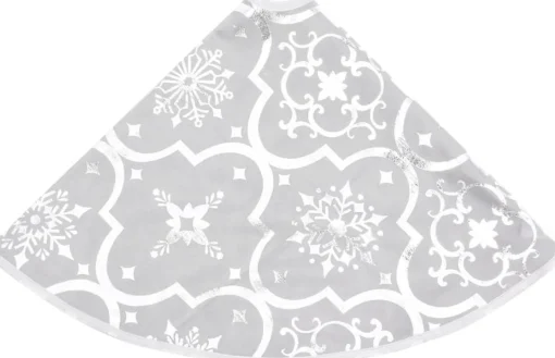 The Living Store Kerstboomrok Luxe Met Sok 90 Cm Stof Kerstboomrok Wit Shop