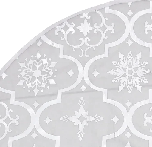 The Living Store Kerstboomrok Luxe Met Sok 90 Cm Stof Kerstboomrok Wit Shop