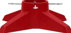 The Living Store Kerstboomstandaard - Kunststof 55.5 X 55.5 X 15 Cm - Geschikt Voor 2.1 M Boom - 1.3 Liter Watertank - Stamdiameter 40-105 Mm - Montage Vereist Store