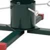 The Living Store Kerstboomstandaard - Groen - Rood - Metaal/Kunststof - 60X60X16 Cm - Stabiele Constructie - Praktisch Waterreservoir Cheap