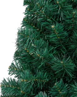 The Living Store Kunstkerstboom - Halve Boom - 150 Cm - Pvc Groen Cheap