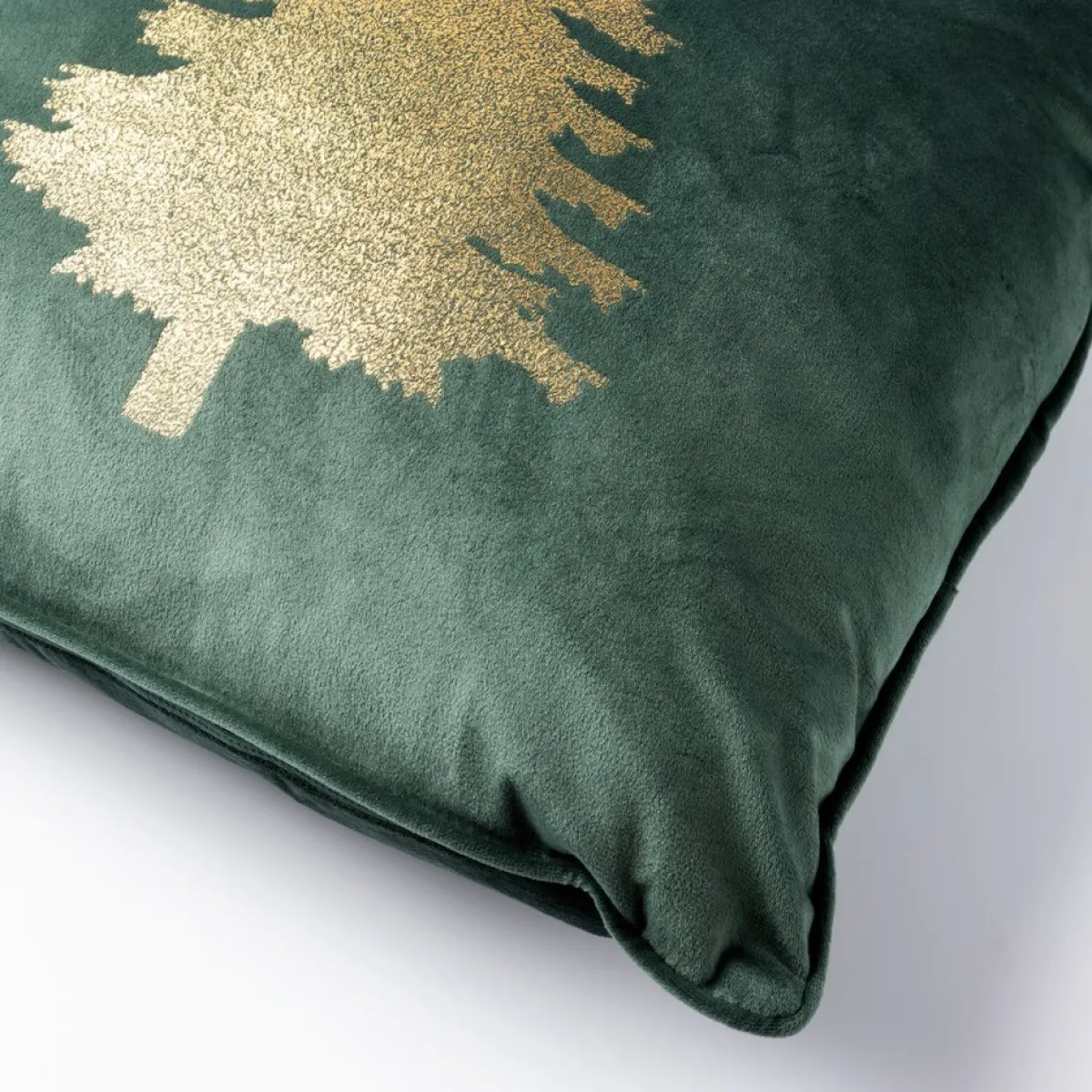 Merkloos Kerstkussens>Tree - Sierkussen 45X45 Cm Kerst Decoratie - Velvet