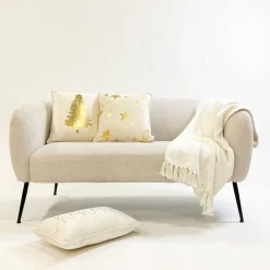 Merkloos Kerstkussens>Tree - Sierkussen 45X45 Kerst Decoratie - Velvet