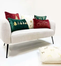 Sierkussen.nl Kerstkussens></noscript>Trees - Sierkussen 30X50 Kerst Decoratie - Velvet