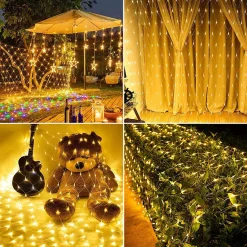 Trendopolis Magical Net Mesh Fairy String Lights - Betoverend Buitenlicht - 8 Verbluffende Modi - Waterdicht & Duurzaam - Eenvoudige Installatie Cheap