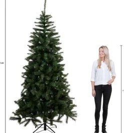 Triumph Tree - Forest Frosted Pine Kerstboom Groen - H305Xd188Cm Outlet