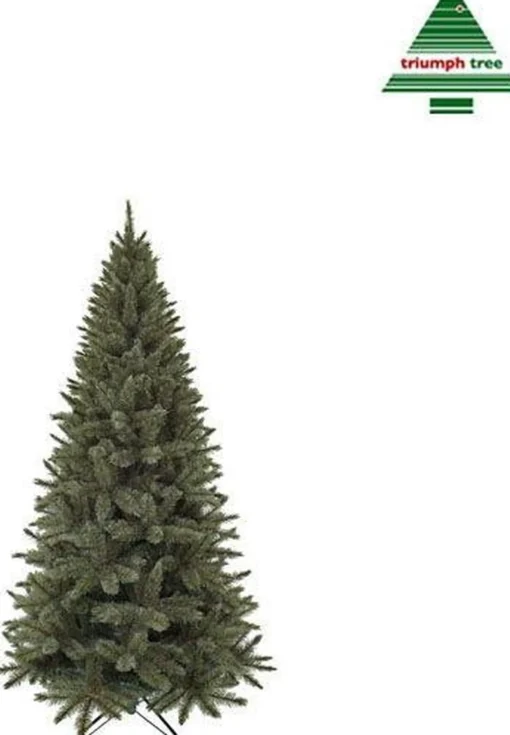 Triumph Tree - Kunstkerstboom - Slim Forest Frosted - Blauw - 155Cm Store