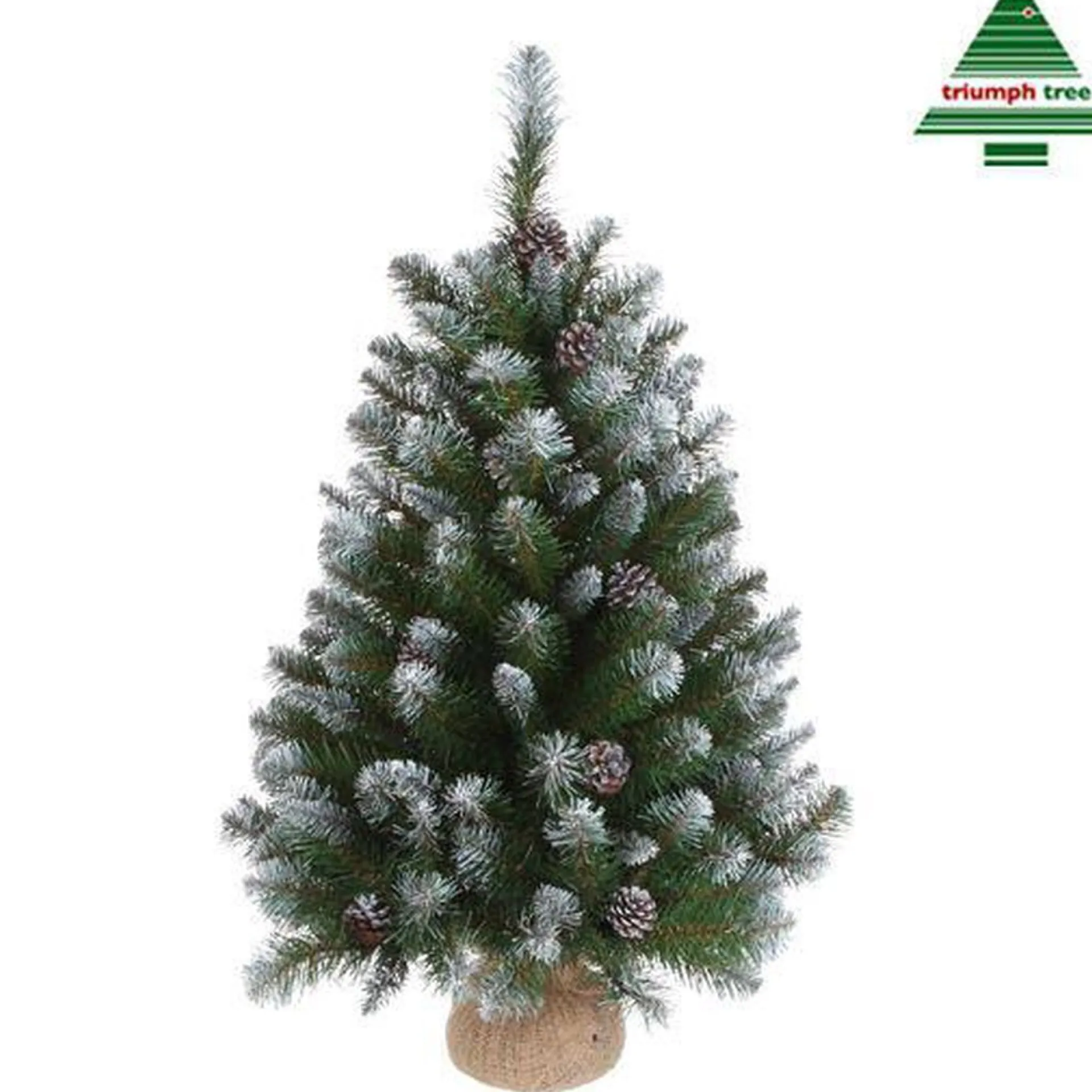 Triumph Tree Empress Kunstkerstboom In Jute - H90 X O71 Cm - Frosted Green Discount