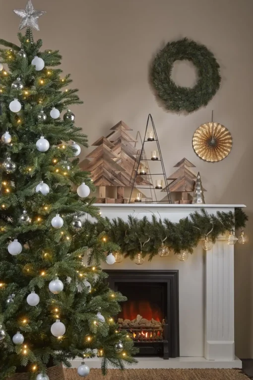 Triumph Tree Guirlandes> Forest Frosted Guirlande Swag - L180 Cm - Groen