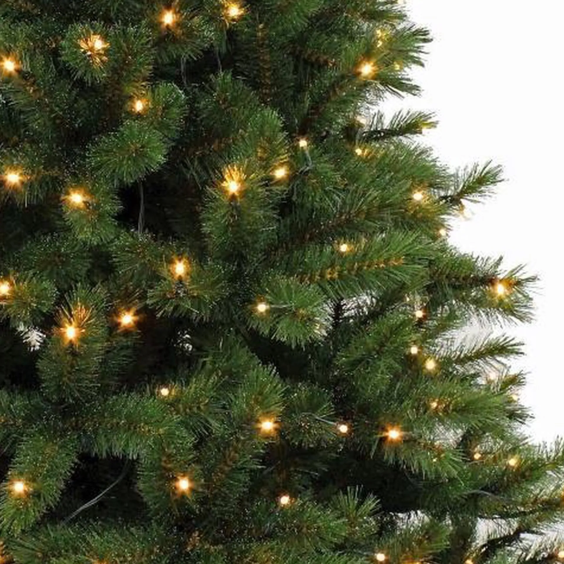 Triumph Tree Kunstkerstboom Forest Frosted Pine - 215 X 140 Cm - 304 Led Warm Wit - Donkergroen Hot