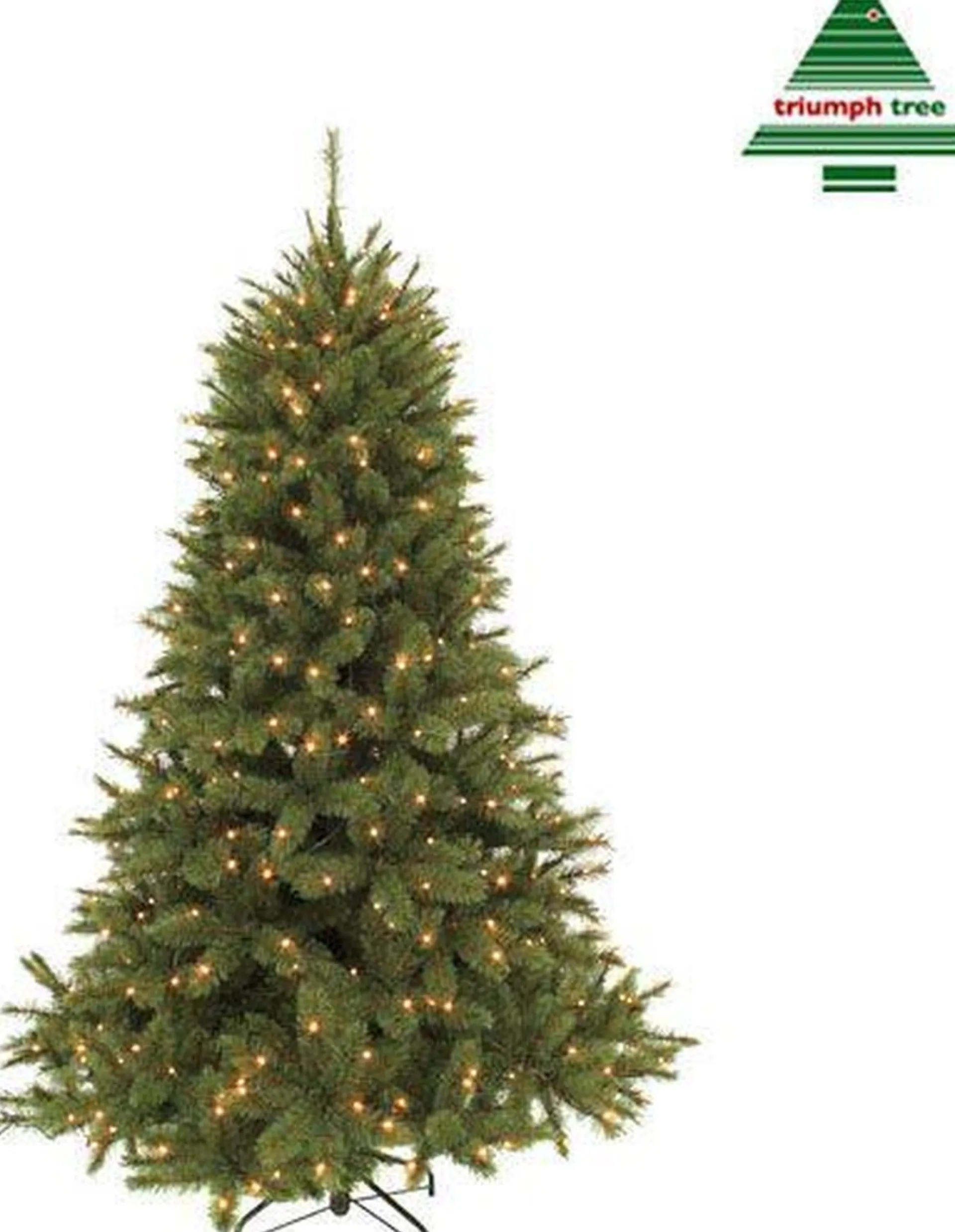 Triumph Tree Kunstkerstboom Forest Frosted Pine - 215 X 140 Cm - 304 Led Warm Wit - Donkergroen Hot