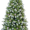 Triumph Tree Kunstkerstboom Empress Spruce Met Dennenappels Maat In Cm: 120 X 76 Besneeuwd - Besneeuwd New