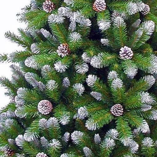 Triumph Tree Kunstkerstboom Empress Spruce Met Dennenappels Maat In Cm: 120 X 76 Besneeuwd - Besneeuwd New