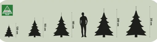 Triumph Tree Sherwood Kunstkerstboom Deluxe - H215 X O135 Cm - Groen Sale