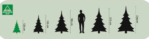 Triumph Tree Tuscan Kunstkerstboom - H120 X O81 Cm - Groen 120 Cm New