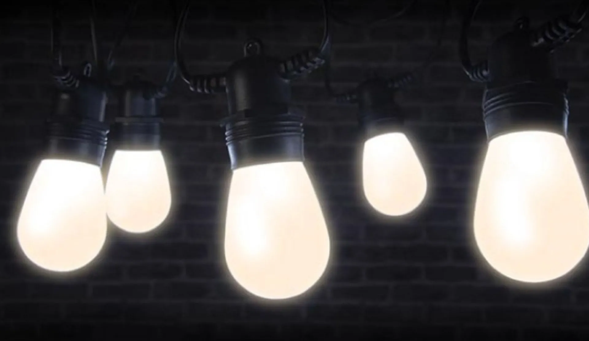 Vellight Tuya Led - 15 M - 15 Witte Lampen - Zwarte Draad - Smart Cheap