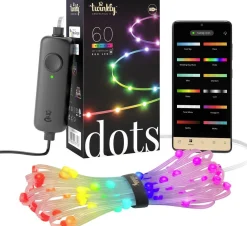 Twinkly Twd060Stp-T Party-Lichtketting Binnen Energielabel: G (A - G) Werkt Op Het Lichtnet Aantal Lampen 60 Led Rgb Verlichte Lengte: 3 M Discount