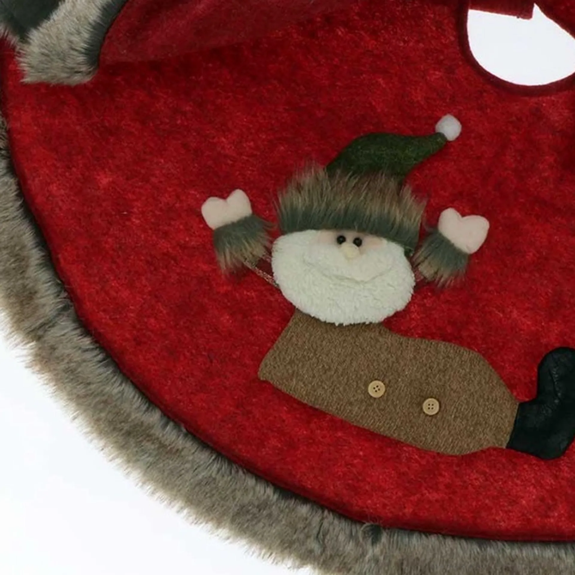 Unique Living - Treeskirt Vidar 100Ocm Santa - Kerstboomkleed Discount