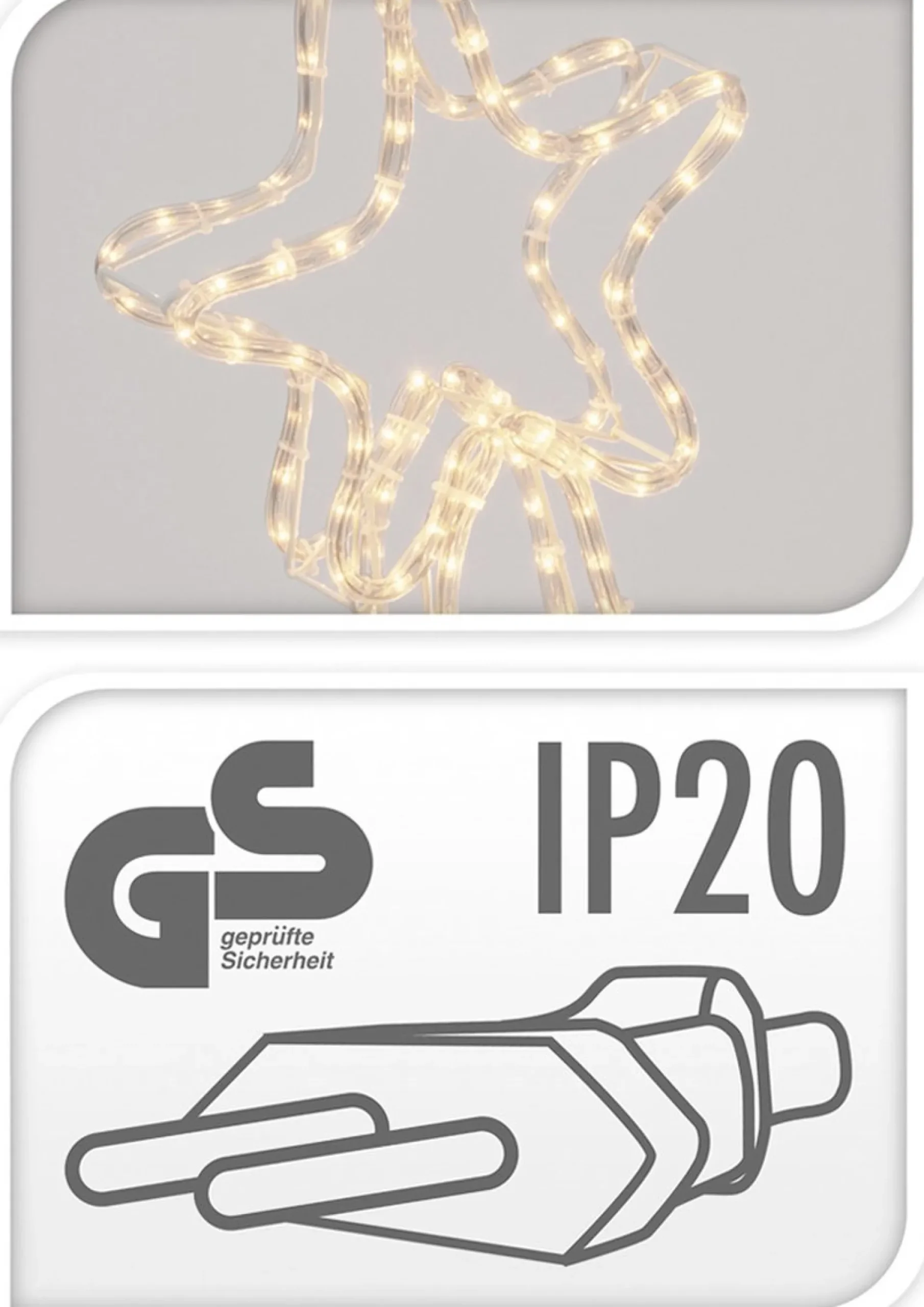 Nampook Vallende Sterren Set Van 2 - Slangverlichting Ster - 144 Lampjes - 4M - Metalen Frame Flash Sale