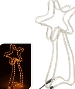 Nampook Vallende Sterren Set Van 2 - Slangverlichting Ster - 144 Lampjes - 4M - Metalen Frame Flash Sale